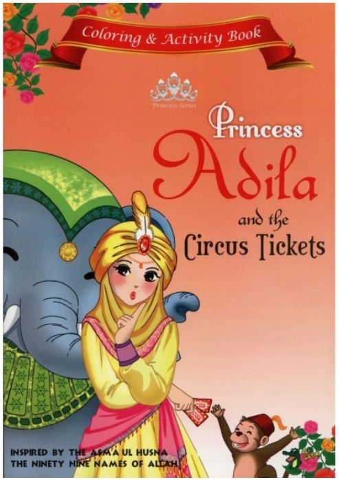 Princess Adila Coloring and Activity book